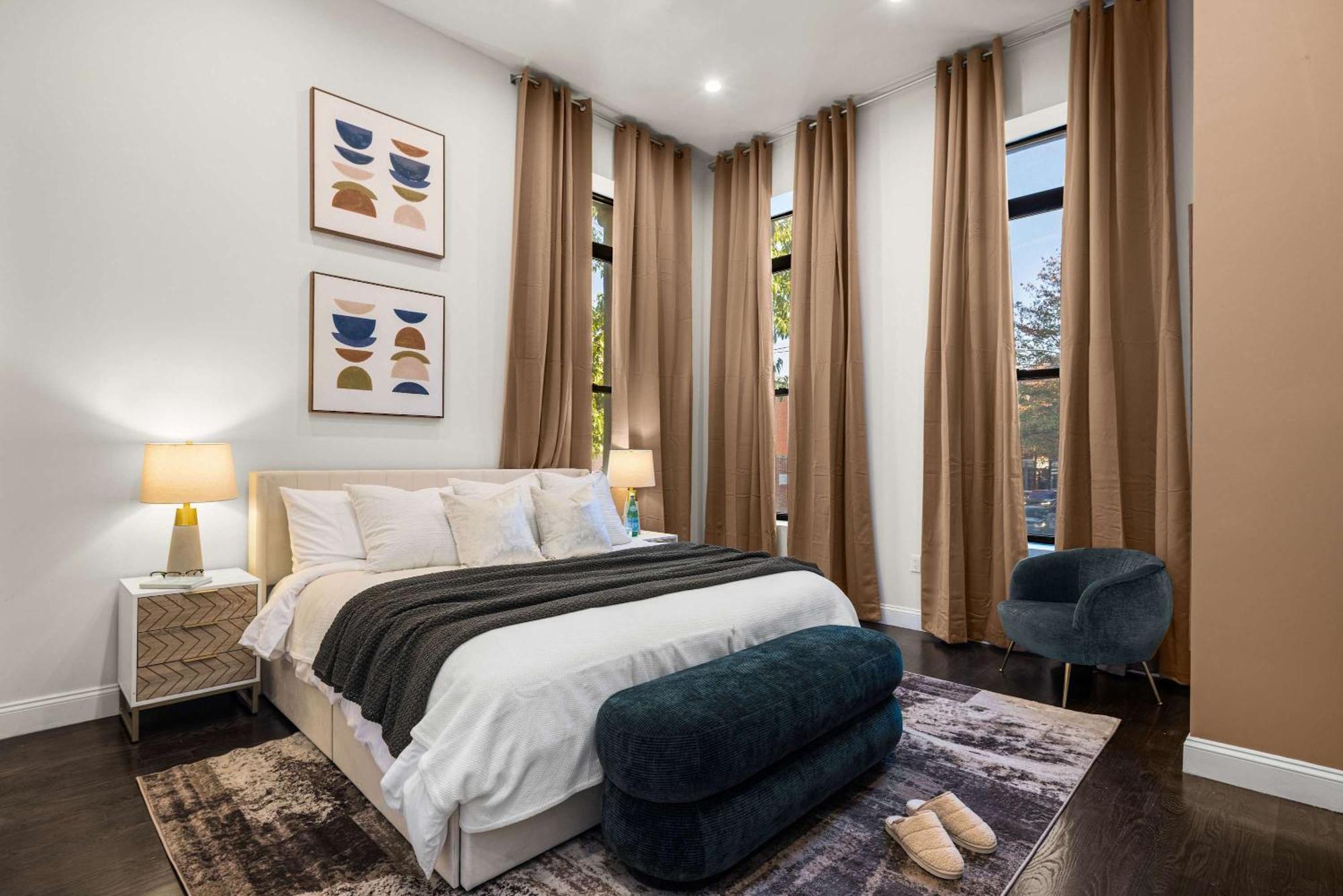 Luxe Harlem Retreat 3br Designer W Parking New York
